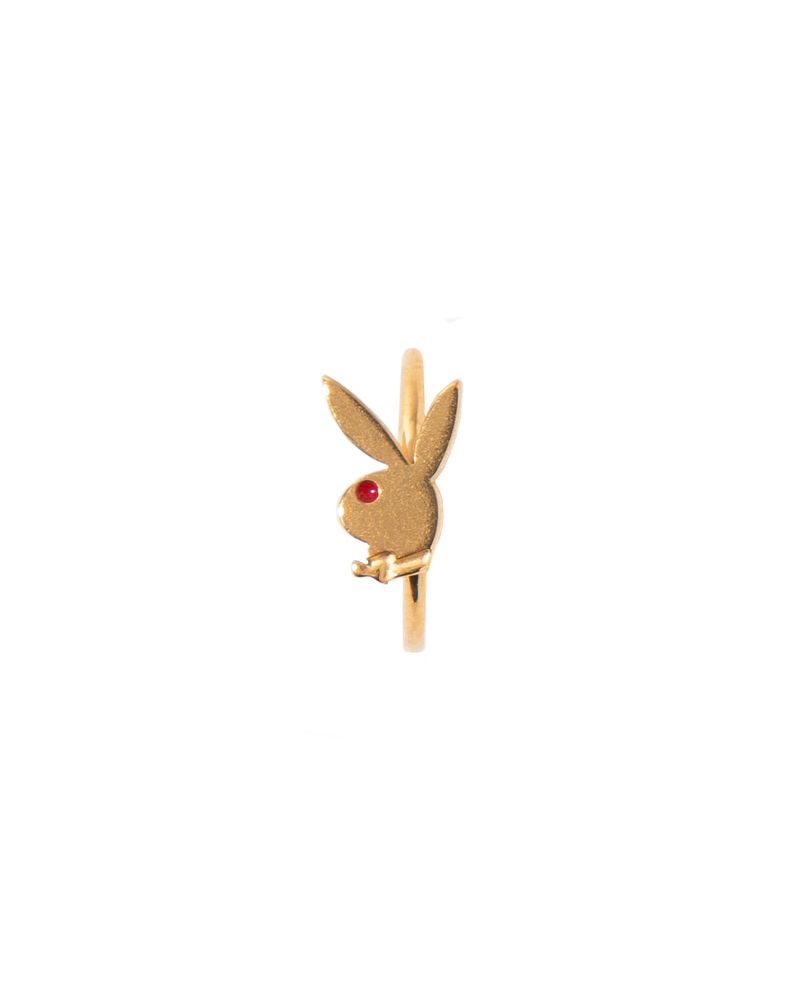 Bijuterii Barbati Playboy Rabbit Head Nose Ring Aurii | WMXE-52139