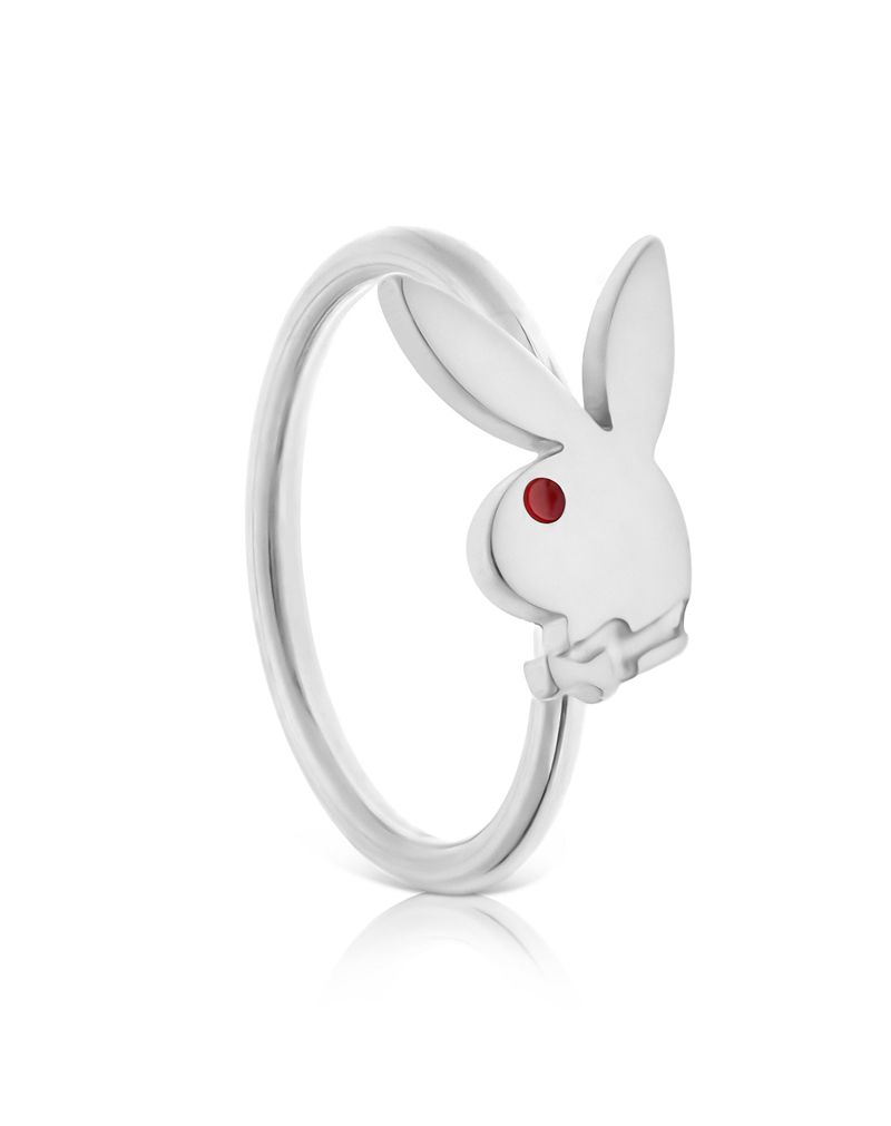 Bijuterii Barbati Playboy Rabbit Head Nose Ring Aurii | WMXE-52139