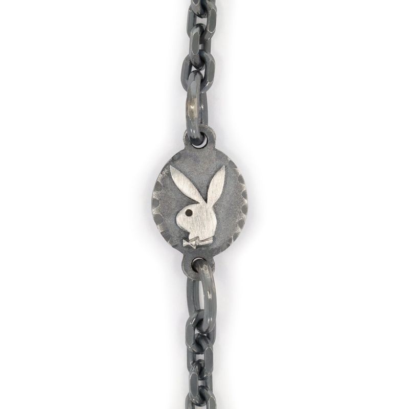 Bijuterii Barbati Playboy X The Great Frog Souvenir Pendant Gri | EFPR-73450