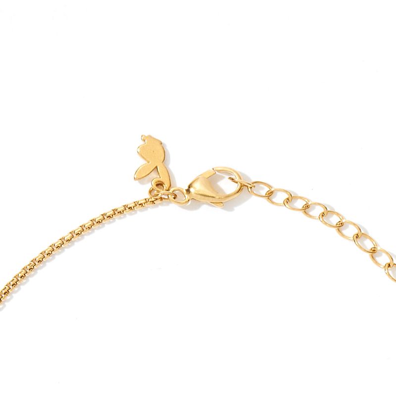 Bijuterii Dama Playboy Bunny Chain Bracelet Aurii | ZMEH-52014