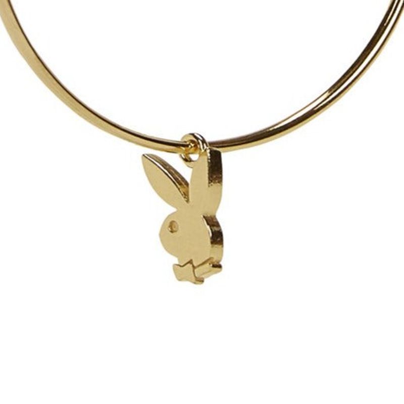 Bijuterii Dama Playboy Bunny Hoops Aurii | EWKR-61924