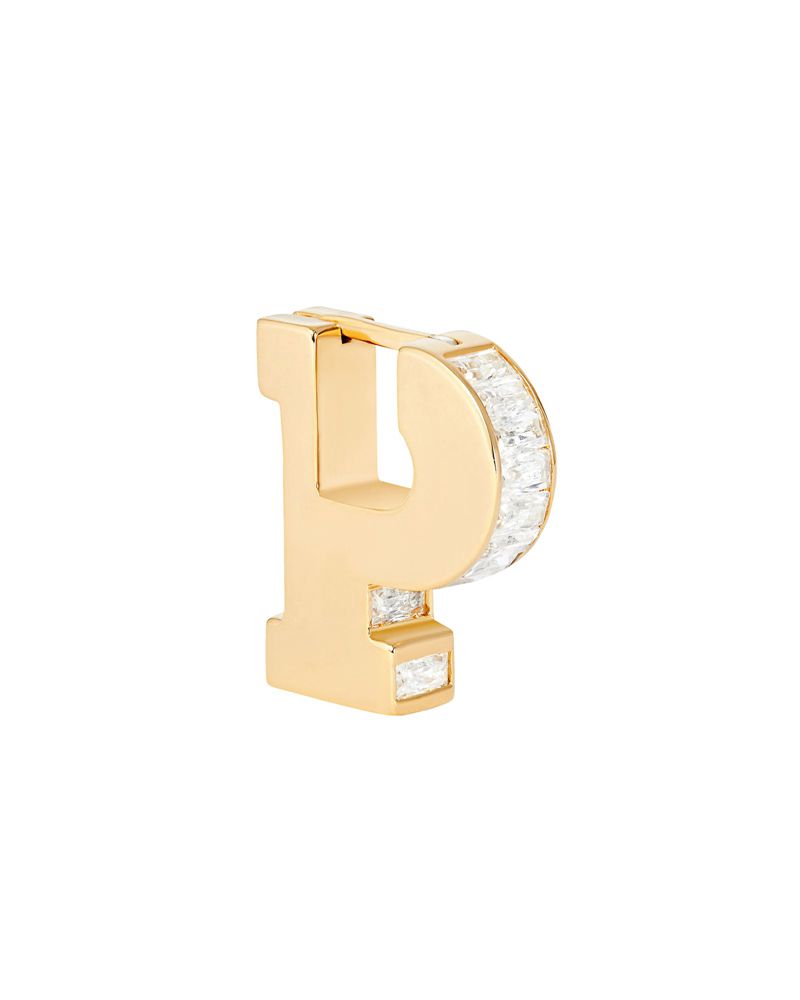 Bijuterii Dama Playboy Pb Initial Earrings Argintii | GHQJ-94103