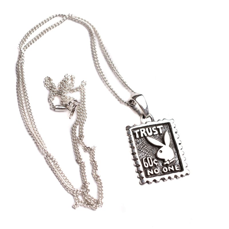 Bijuterii Dama Playboy Trust No One Necklace Aurii | LXSY-54826