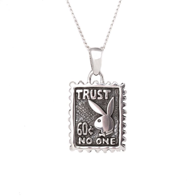 Bijuterii Dama Playboy Trust No One Necklace Aurii | LXSY-54826