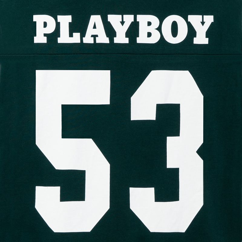 Camasa Barbati Playboy 53 Jersey Negrii Albi | YPAJ-34709