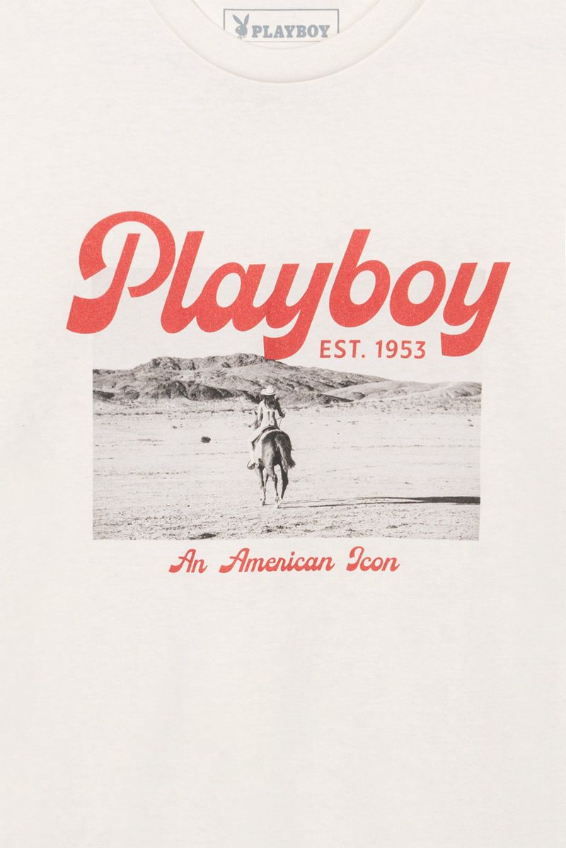 Camasa Barbati Playboy Desperado American Icon Albi | GWVB-90157