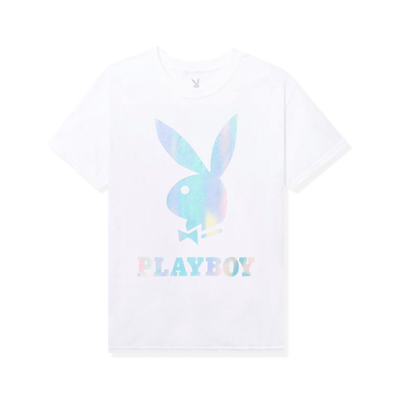 Camasa Barbati Playboy Holographic Logo Albi | QXZE-98026