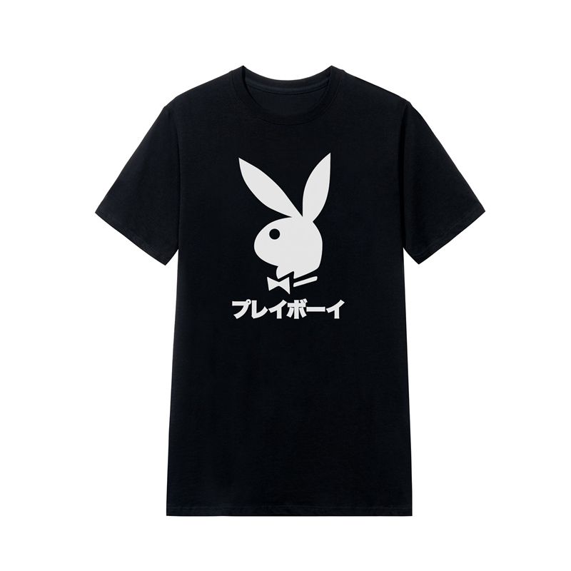 Camasa Barbati Playboy Japanese Rabbit Head Negrii | DOSZ-23670