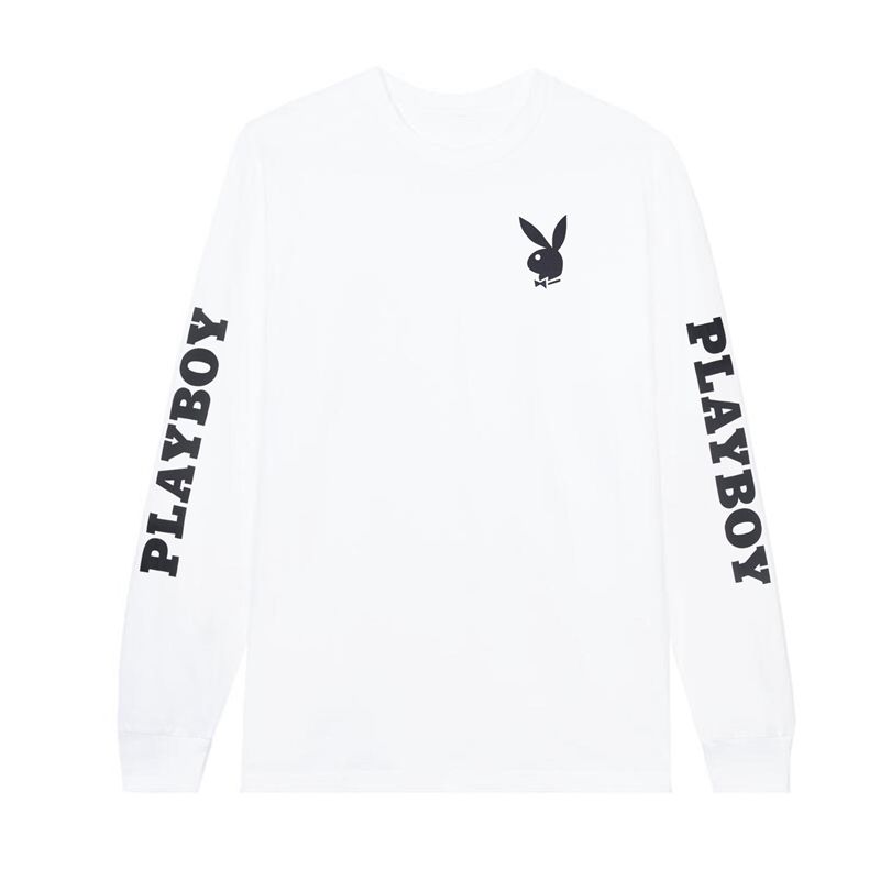 Camasa Barbati Playboy Masthead & Rabbit Head Long Sleeve Negrii | NWTD-48925