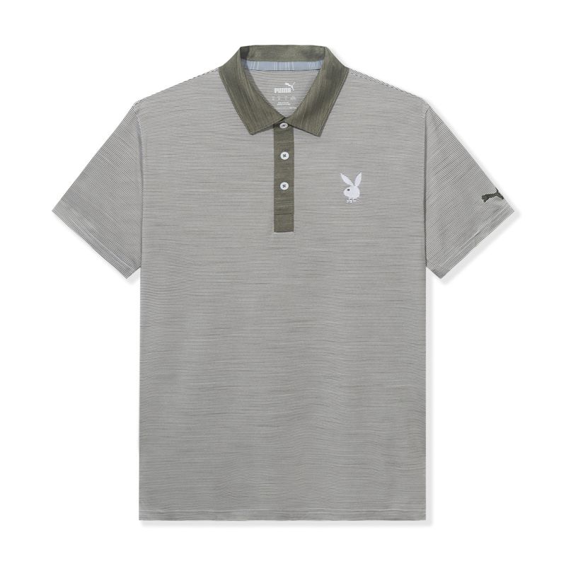 Camasa Barbati Playboy Puma Golf Legend Polo Rosii | UBCA-79361