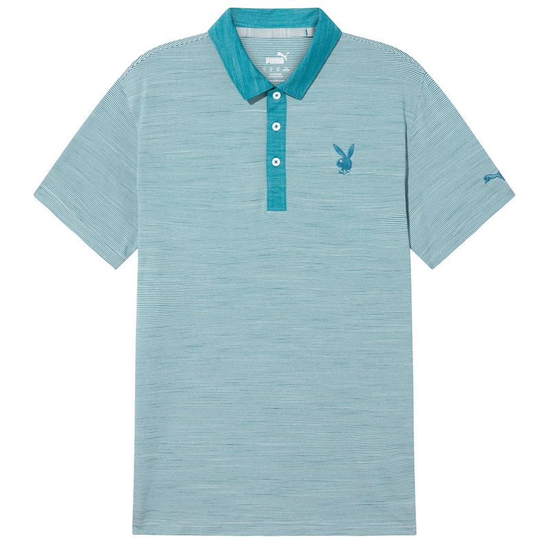 Camasa Barbati Playboy Puma Golf Legend Polo Rosii | UBCA-79361