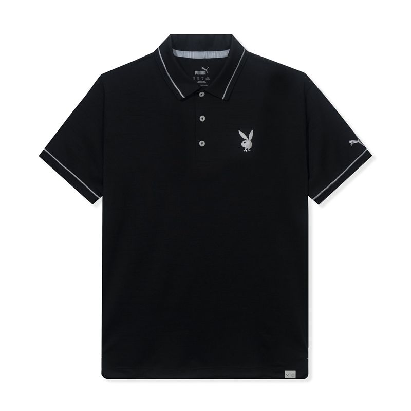 Camasa Barbati Playboy Puma Golf Monarch Performance Polo Albastri | UKQO-23054