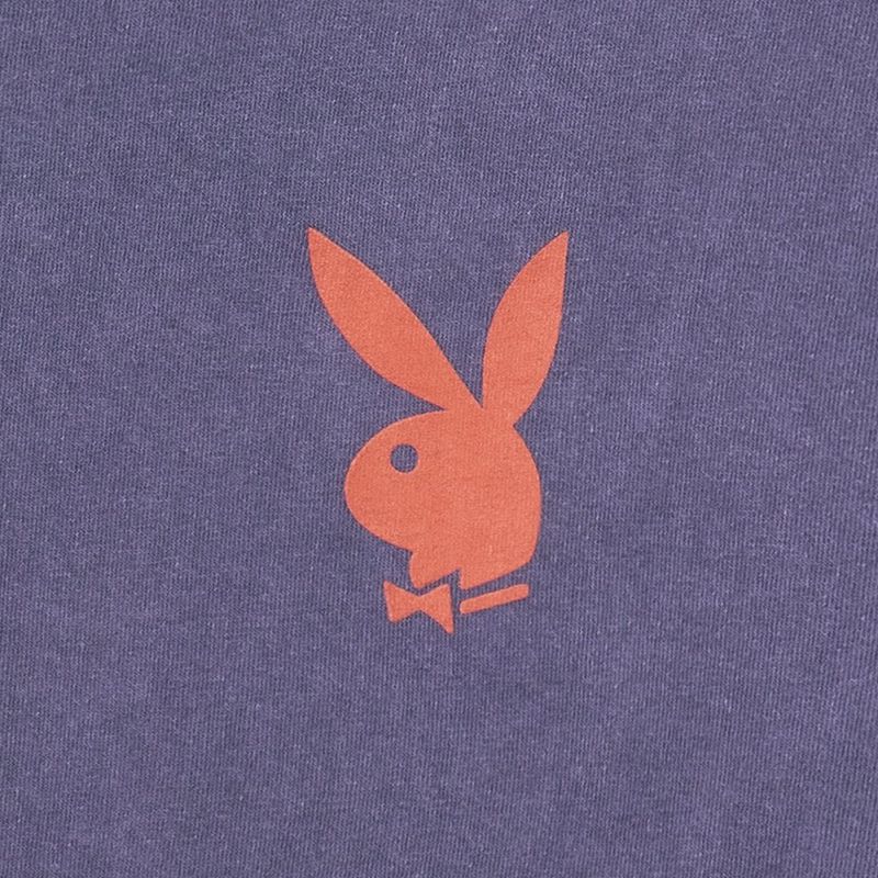 Camasa Barbati Playboy Purple Graphic Violet | VZOD-50481