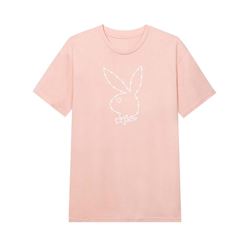 Camasa Barbati Playboy Tough Love Rabbit Head Negrii | ATJR-05341