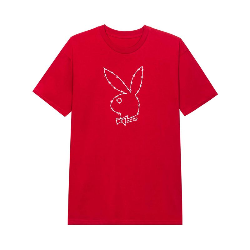 Camasa Barbati Playboy Tough Love Rabbit Head Negrii | ATJR-05341