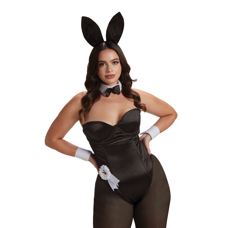 Costum De Iepuraș Dama Playboy The Official Negrii | BLHE-58173