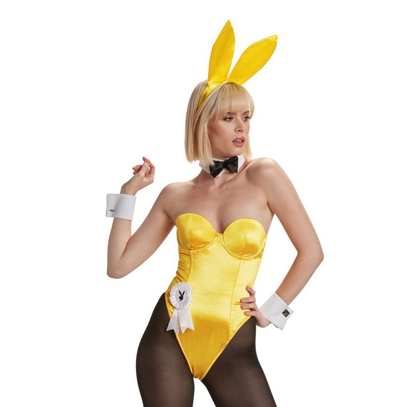 Costum De Iepuraș Dama Playboy The Official Galbeni | EVDQ-95120