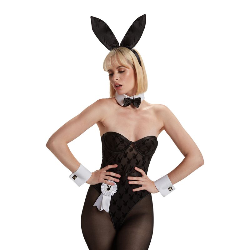 Costum De Iepuraș Dama Playboy The Official Negrii | KHYV-40136