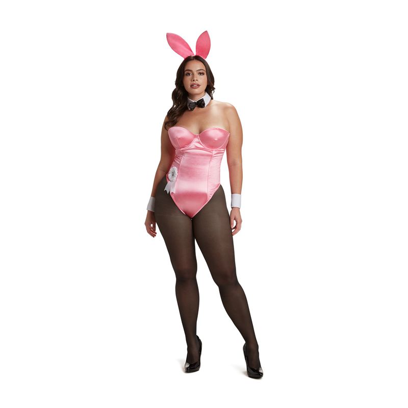 Costum De Iepuraș Dama Playboy The Official Roz | LPDN-27936