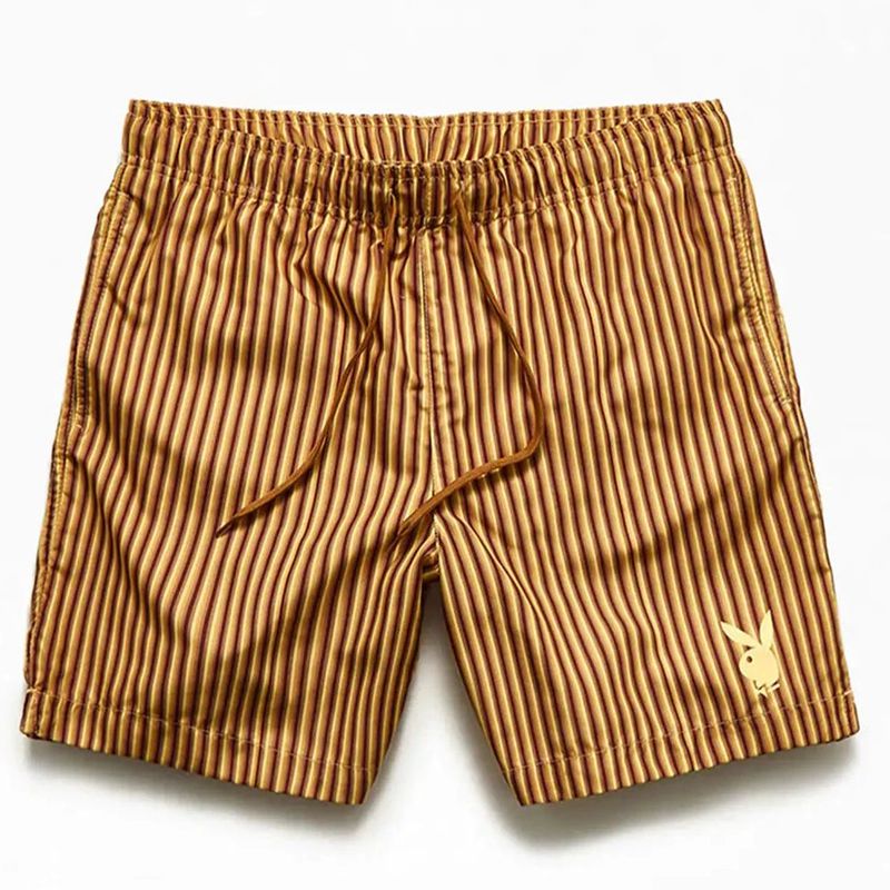 Costume De Baie Barbati Playboy Microstripe Trunks Colorati | HEQX-07859