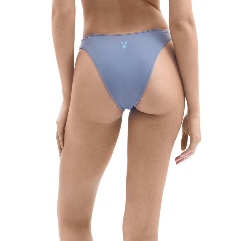 Costume De Baie Dama Playboy Active Bikini Bottom Gri | XDHP-28735