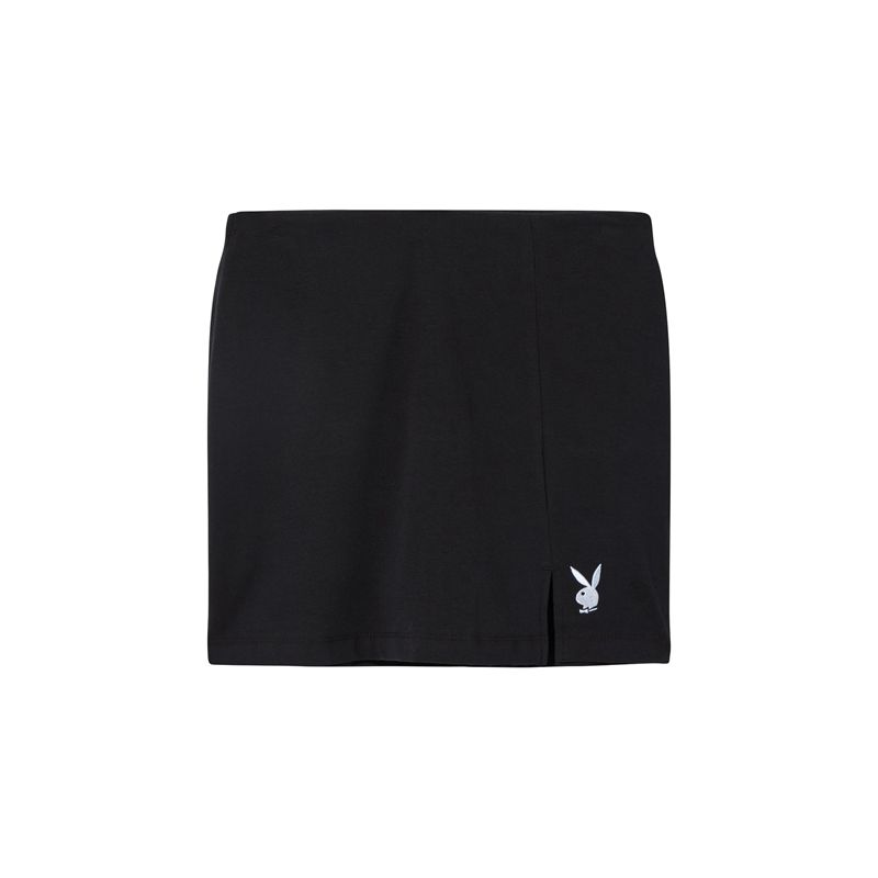 Fuste Dama Playboy Slit Skort Gri | XVIH-18934