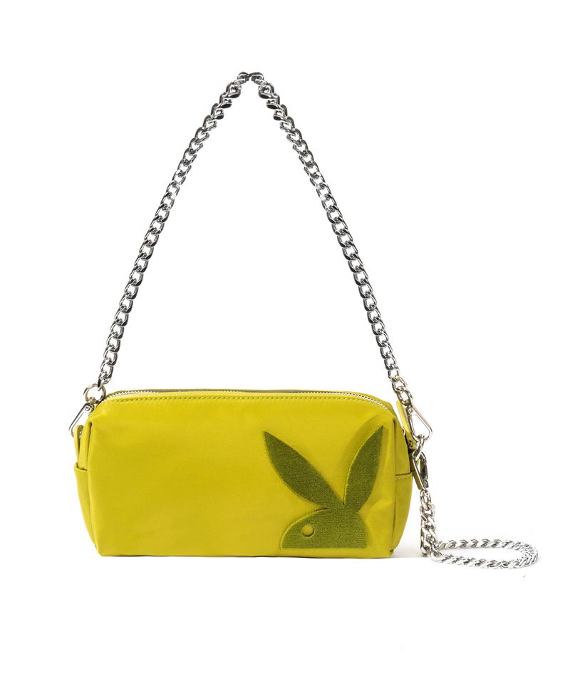 Geanta De Mana Dama Playboy Nailon Clutch Muștar | ETBL-87629