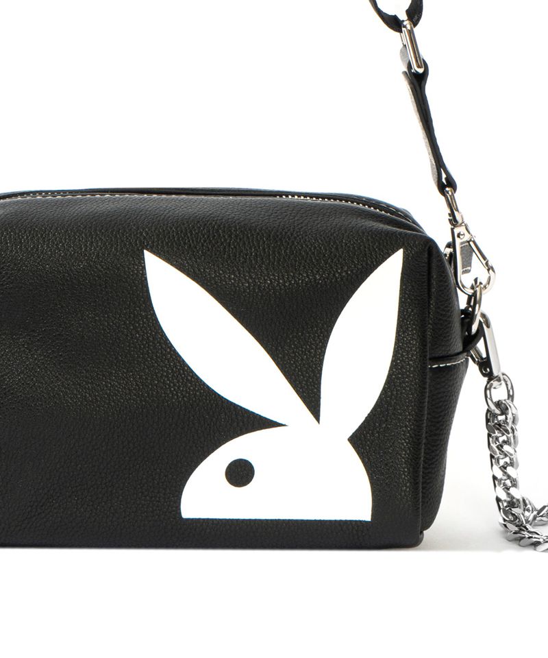 Geanta De Mana Dama Playboy Piele Crossbody Negrii | MJYA-02759