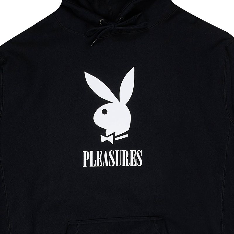 Hanorac Cu Gluga Barbati Playboy X Pleasures Play Gri | GAHF-61375