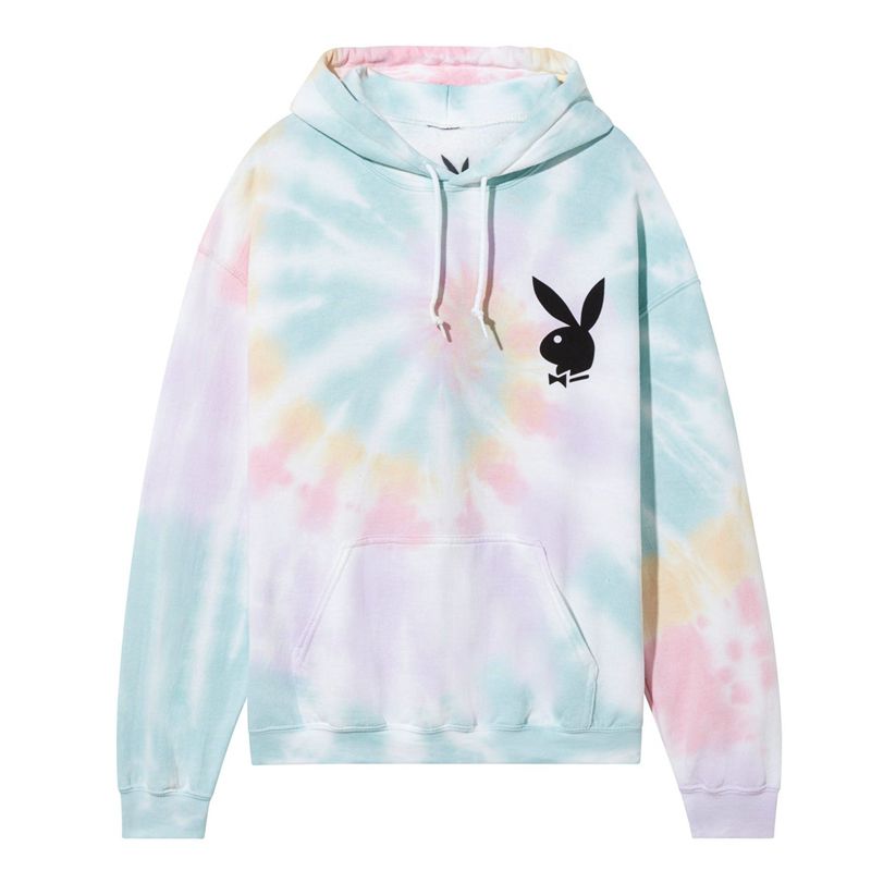 Hanorac Cu Gluga Dama Playboy Pride Is Good Multi Tie Dye Colorati | NHIG-42186