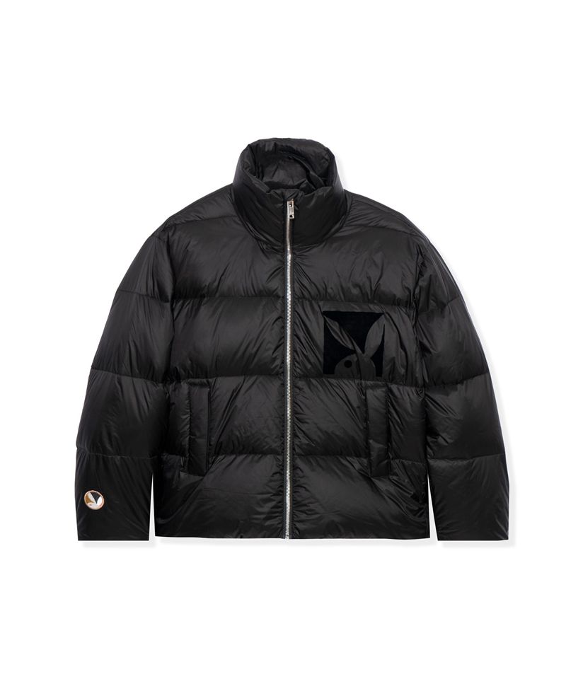 Jacheta Barbati Playboy N950pb Puffer Jacket Roz | FIQK-65248