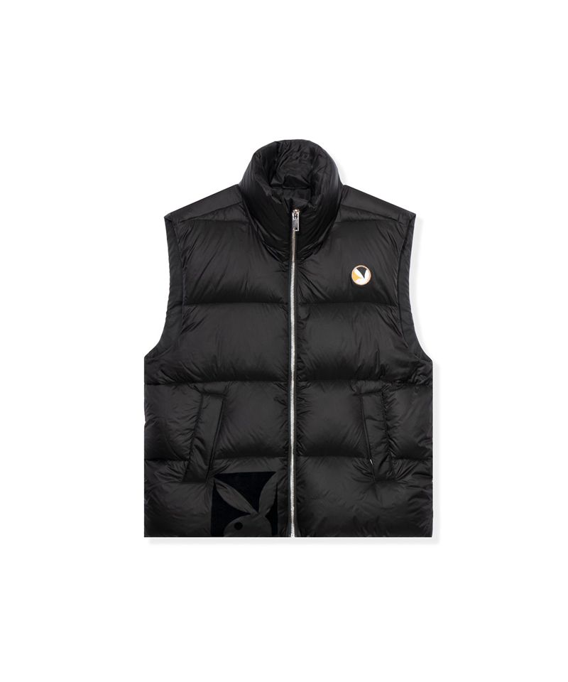 Jacheta Barbati Playboy N950pb Puffer Vest Negrii | MOKD-94632