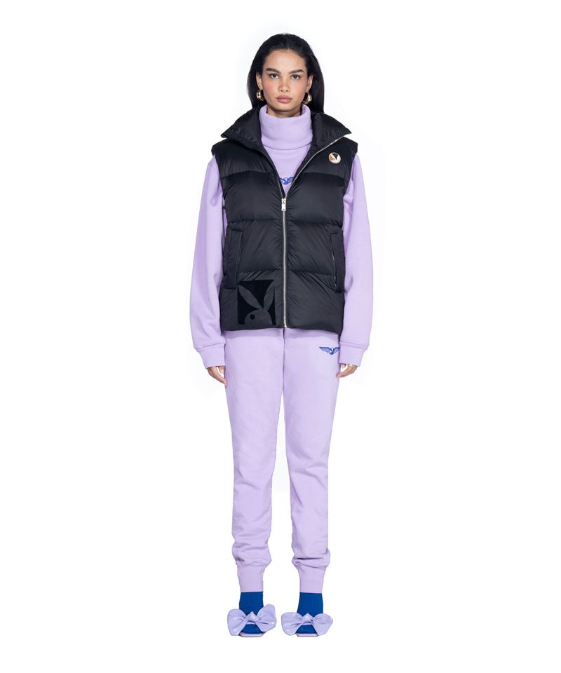 Jacheta Barbati Playboy N950pb Puffer Vest Negrii | MOKD-94632