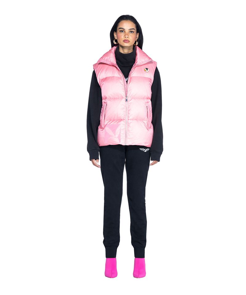 Jacheta Barbati Playboy N950pb Puffer Vest Negrii | MOKD-94632