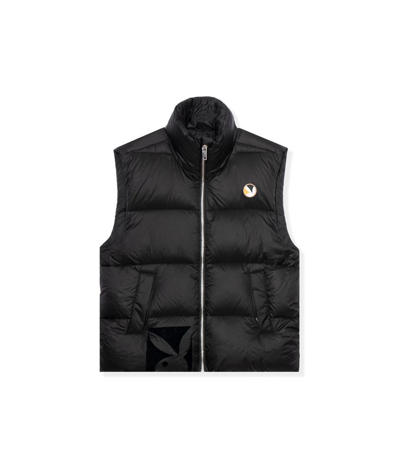 Jacheta Barbati Playboy N950pb Puffer Vest Negrii | MOKD-94632