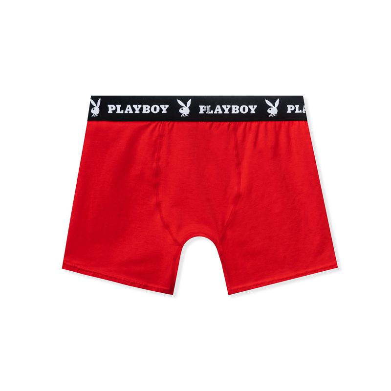 Lenjerie Barbati Playboy 3-Pack Boxer Briefs Colorati | RHOW-50678