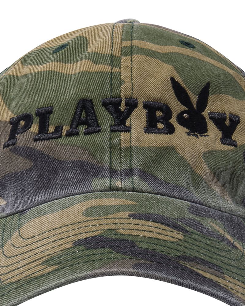 Palarie Barbati Playboy 47 Brand Adjustable Dad Bleumarin Albi | YILZ-02865