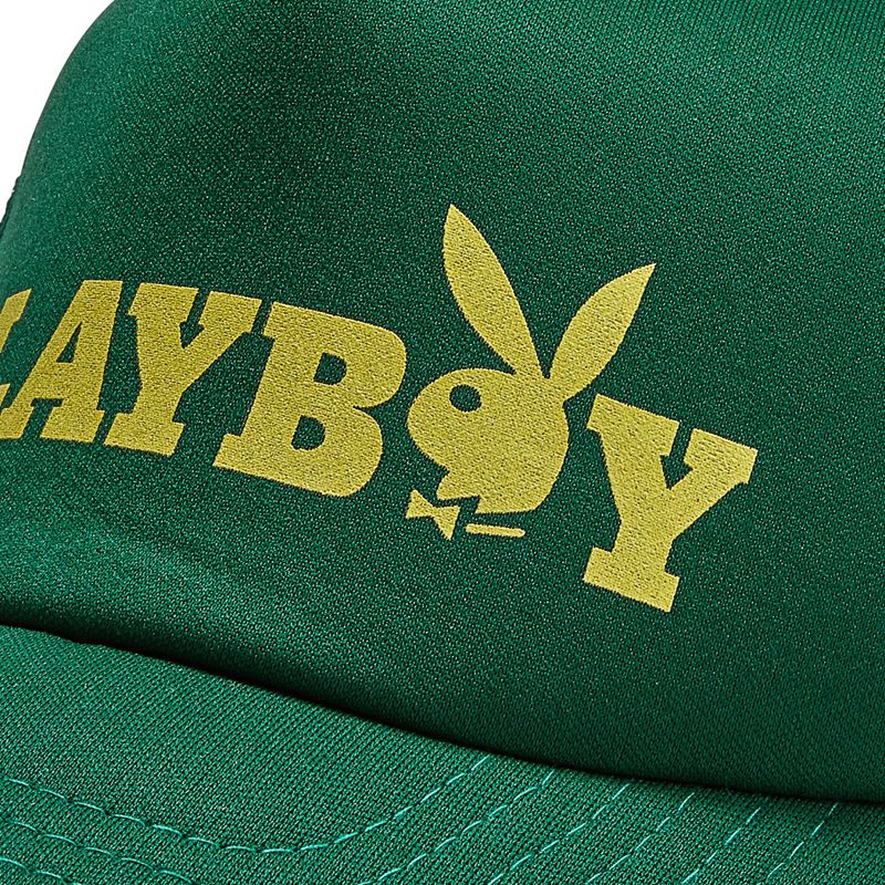 Palarie Barbati Playboy Masthead Trucker Verzi | GMWF-84796