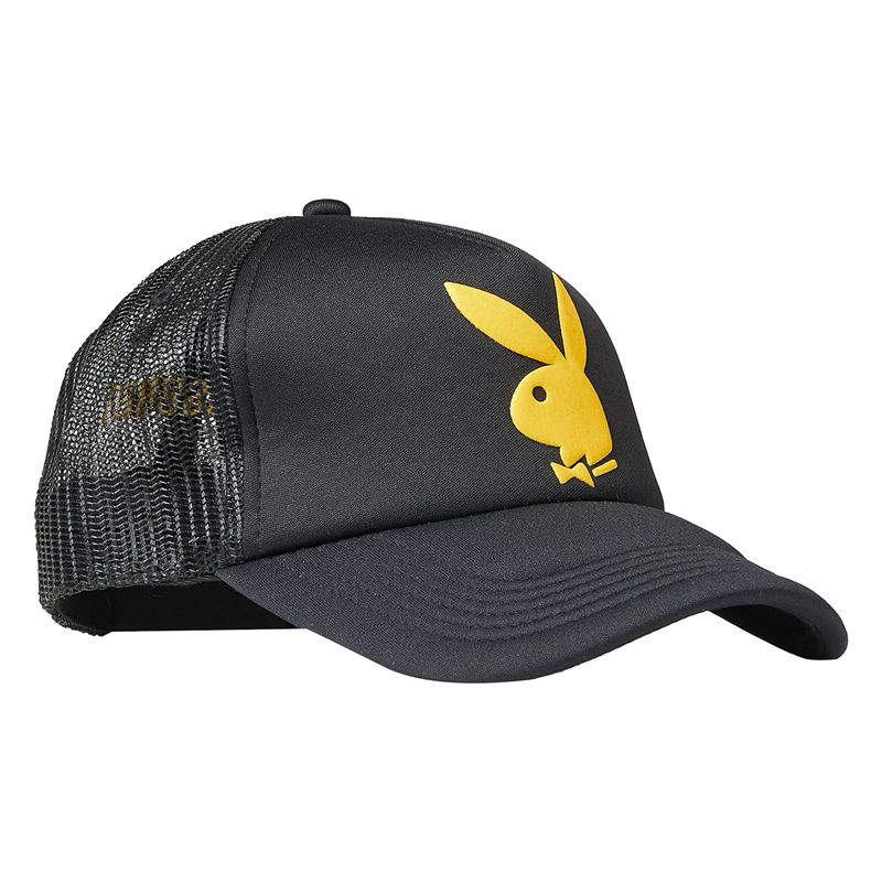 Palarie Barbati Playboy X Pleasures Bunny Trucker Forest | UGEH-20146