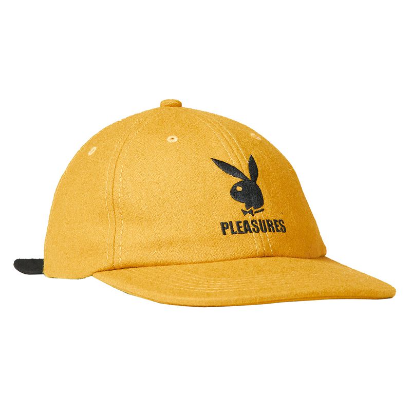 Palarie Barbati Playboy X Pleasures Wool Strapback Forest | BYTA-92075