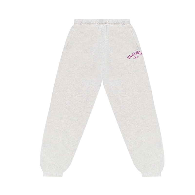 Pantaloni Dama Playboy 1983 Sweats Gri | JWQU-34850