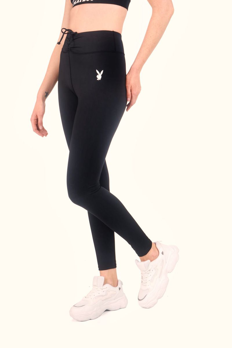 Pantaloni Dama Playboy Active Ruched Waistband Leggings Gri | GNAC-94186