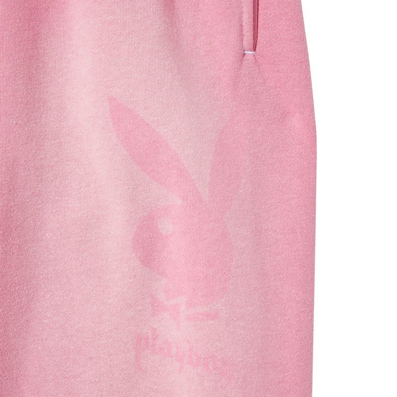 Pantaloni Dama Playboy Airbrush Sweats Gri Inchis | CPLM-31047