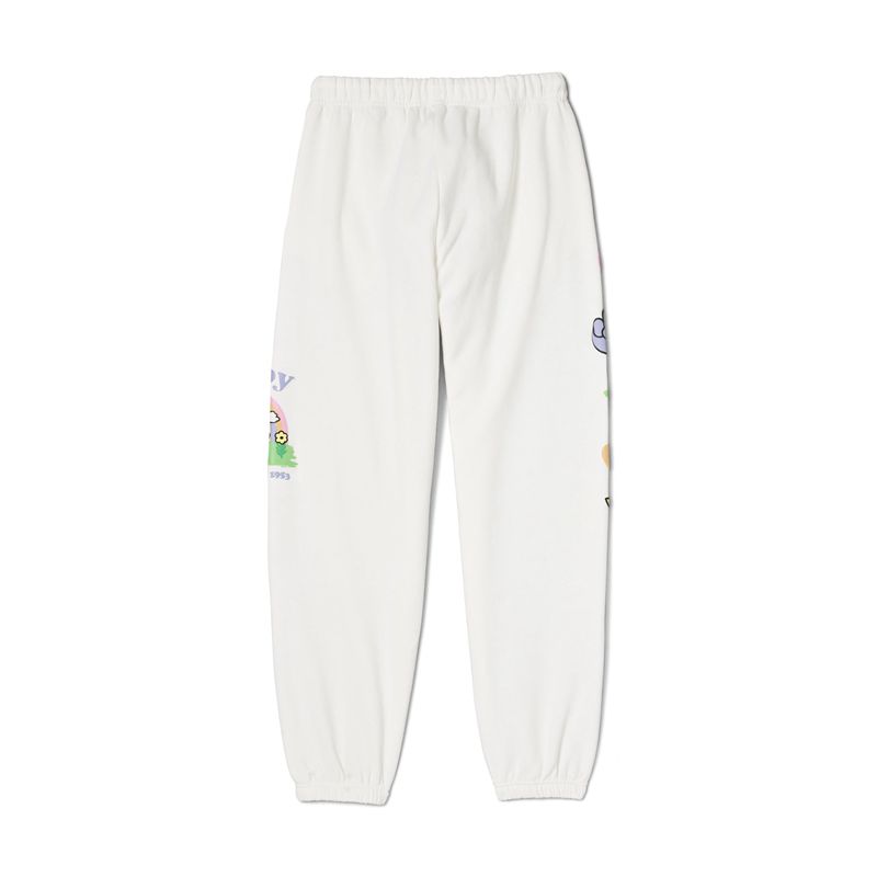 Pantaloni Dama Playboy Beaded Rainbow Sweats Albi | BKUX-63295