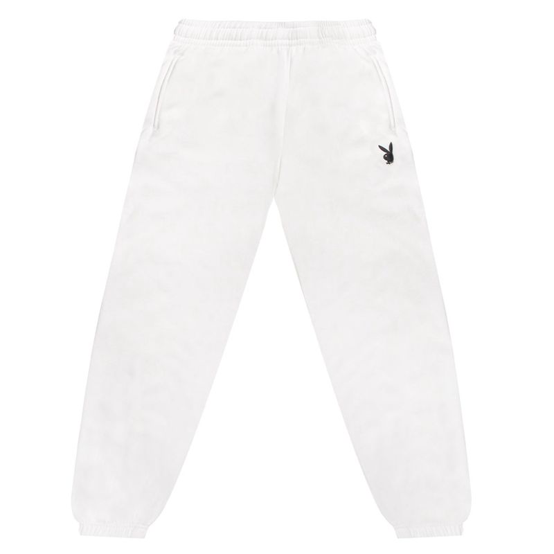 Pantaloni Dama Playboy Clasici Boyfriend Sweats Roz | KUTO-28536