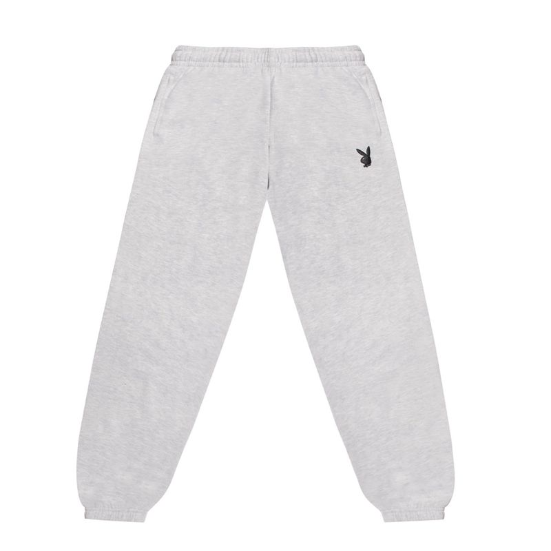 Pantaloni Dama Playboy Clasici Boyfriend Sweats Roz | KUTO-28536