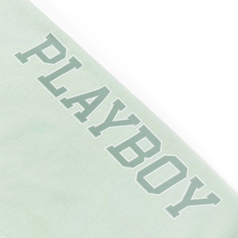 Pantaloni Dama Playboy Clasici Masthead Sweats Verde Menta Verzi | NLDH-82903