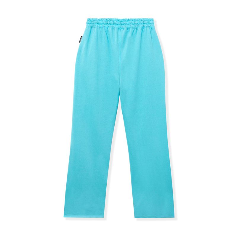 Pantaloni Dama Playboy Logo Sweats Albastri Deschis | JIPX-41576