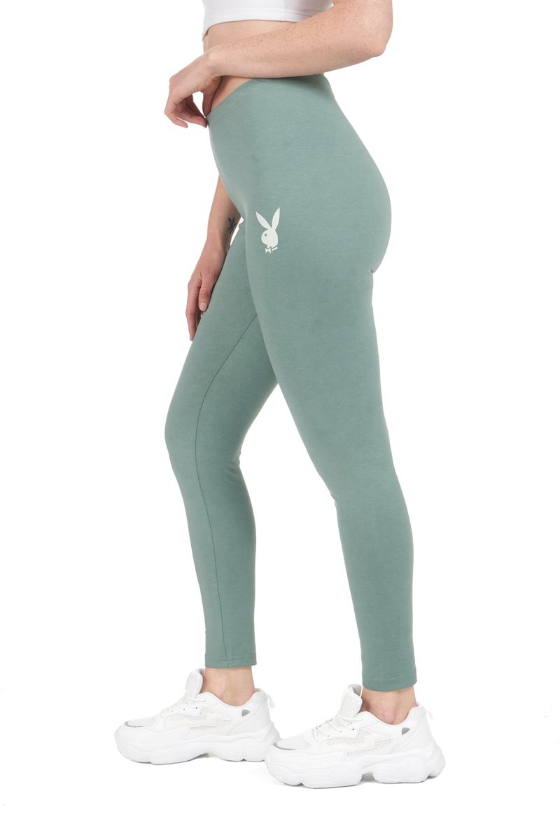 Pantaloni Dama Playboy Missguided Rabbit Head Leggings Verzi | ALJK-16093