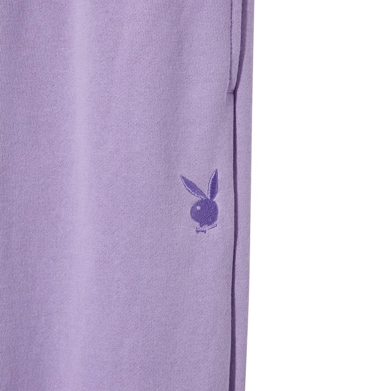 Pantaloni Dama Playboy Purple Masthead Sweat Violet | YIVD-37065